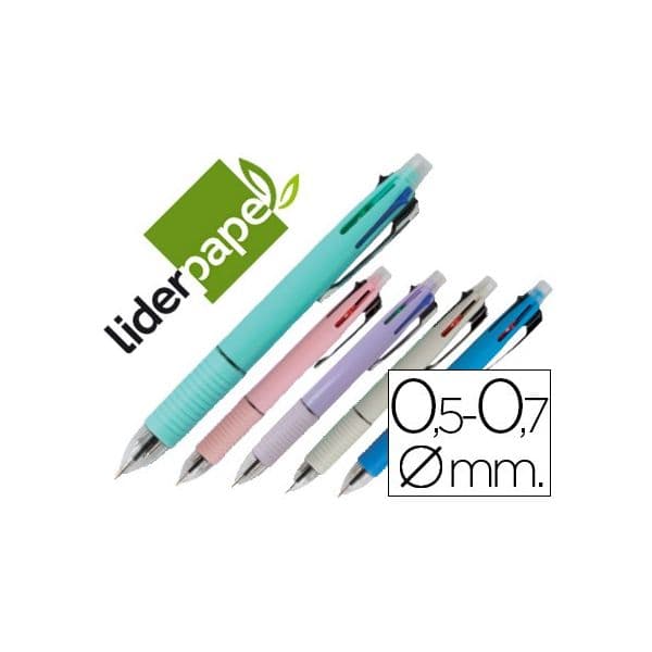 LiderPapel Esferográfica Stetro 5 em 1 - 72697