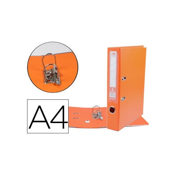 Liderpapel Pasta de Arquivo Documenta Pvc A4 52MM Laranja - AY17