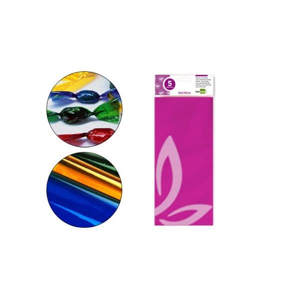 Liderpapel Papel Celofane 50x70cm 22g 5 Fls
