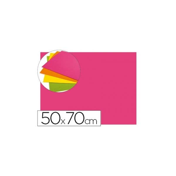 Liderpapel Musgami 50x70cm Rosa Fluorescente Pack 10 Un.