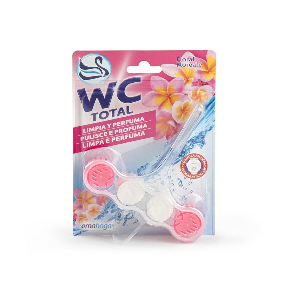 Bloco Sanit rio WC Total Floral 45g