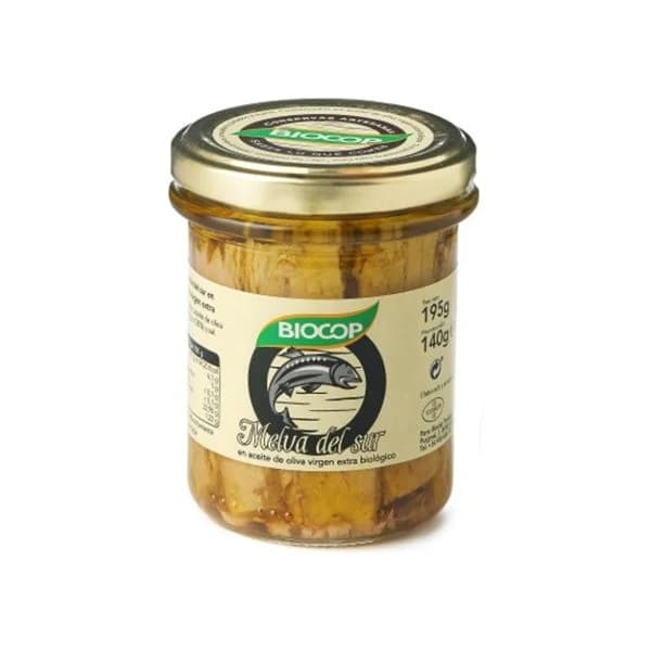 Biocop Cavala em Azeite Extra Virgem Bio 195g