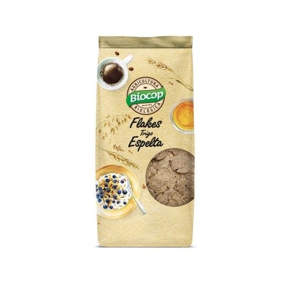 Biocop Flocos de Trigo Espelta Orgânico 200g