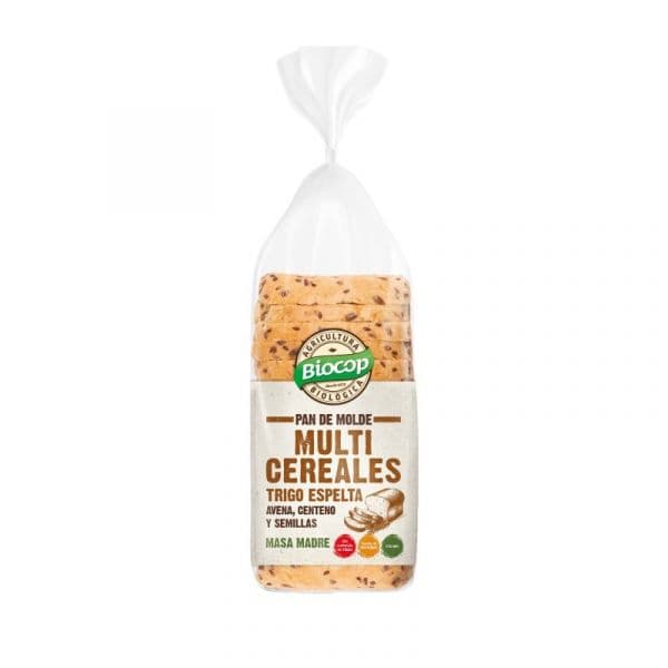 Biocop Pão de Espelta Multigrãos Orgânico 400g