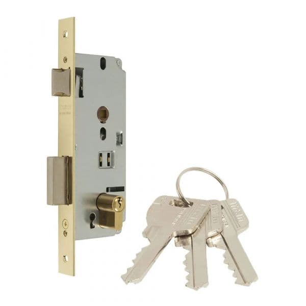 MCM Fechadura de Embutir 1601-250 Monopunto Preto