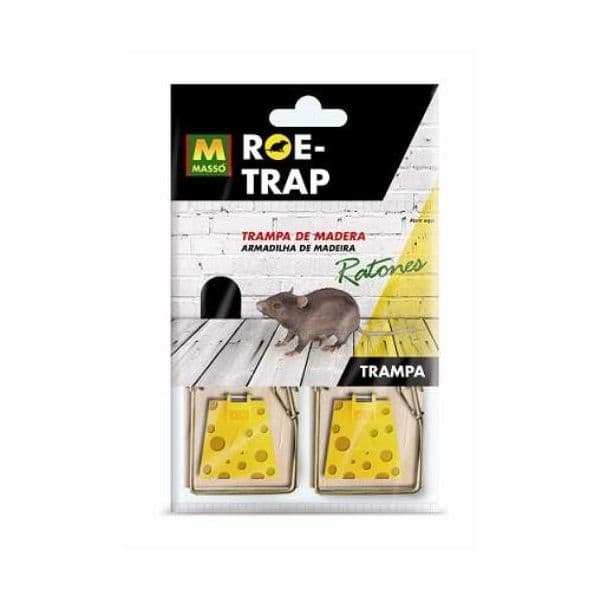 Masso Armadilha de Madeira para Roe-armadilha (2UDS) 231570 - 402861590