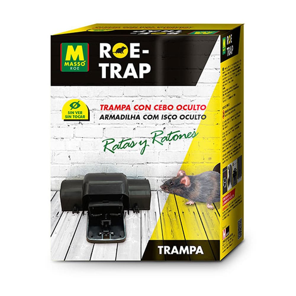 Massó Armadilha com Isco Oculto Roe-Trap 231651 Preto