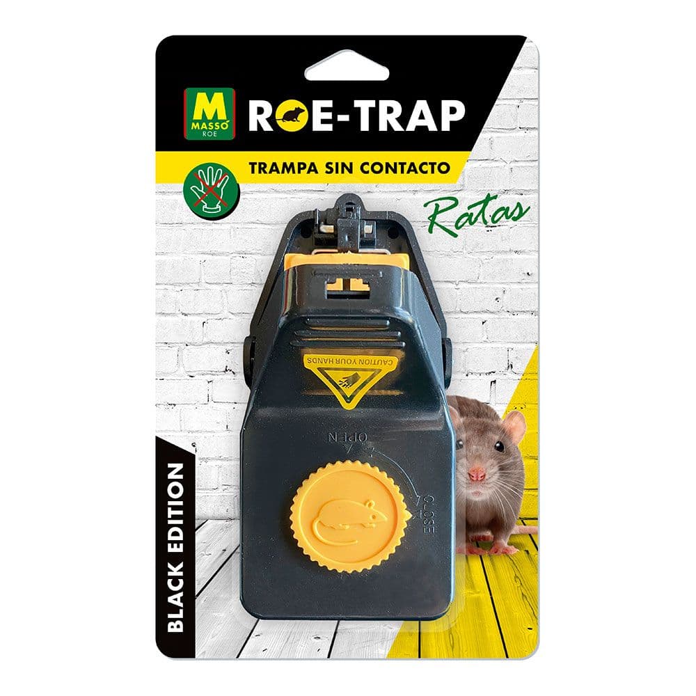 RATOEIRA BLACK EDITION MEDIDAS 15,2X8X7,3CM. 231700 MASSÓ