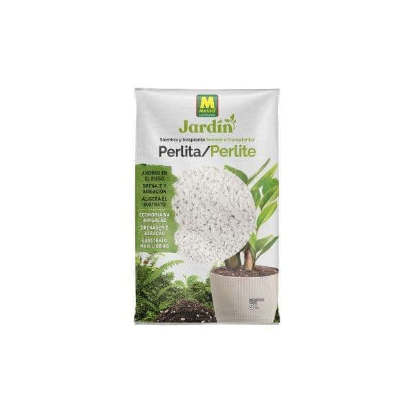 Massó Perlita Mineral Vulcanico para Substrato 5L
