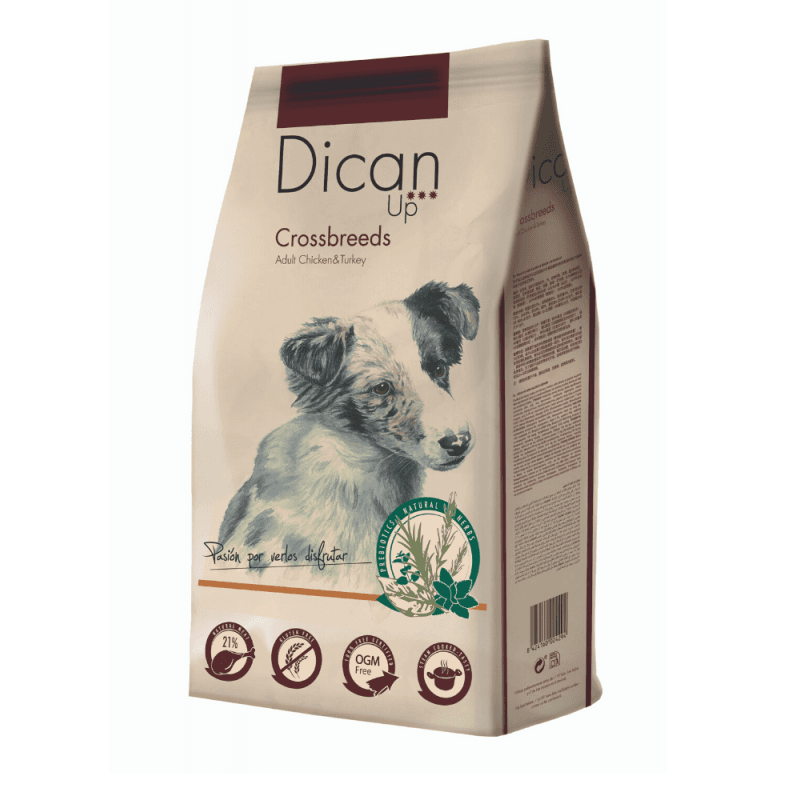 Dican Up Cross Breeds Chicken & Turkey 14Kg