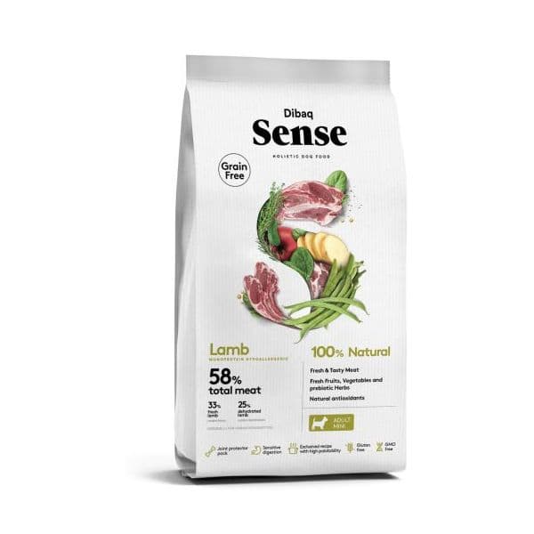 Dibaq Sense Grain Free Adult Mini Lamb 2Kg