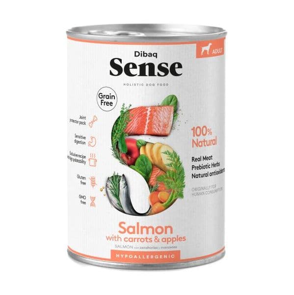 Ração Húmida Dibaq Sense Grain Free Adult Salmon 380g