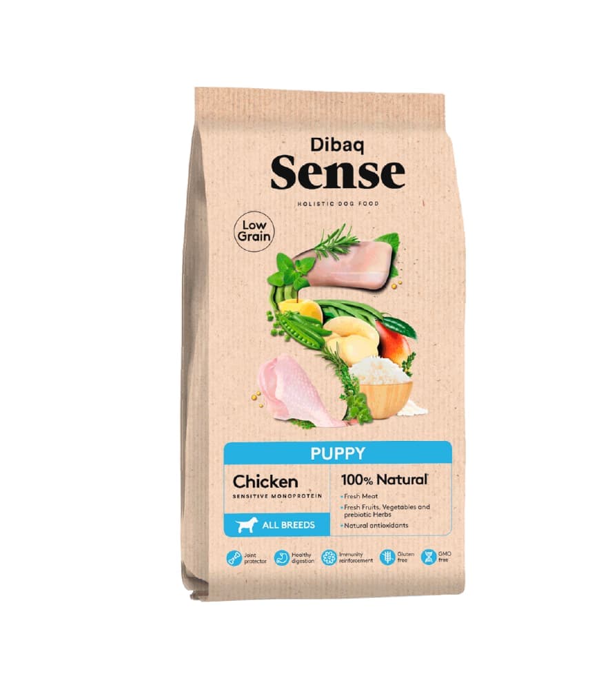 Sense Low Grain Monoproteica Puppy 12kg Ração para Cão - Campet