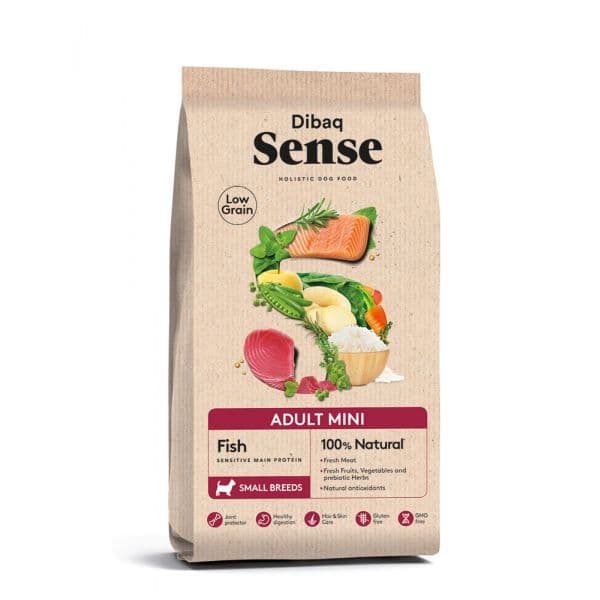 Dibaq Sense Low Grain Adult Mini Fish 2Kg