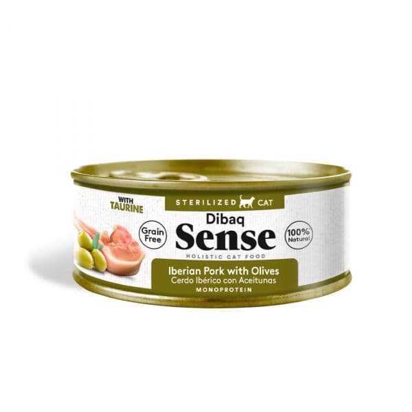 Ração Húmida Dibaq Sense Grain Free Esterilizado Porco Ibérico 70g