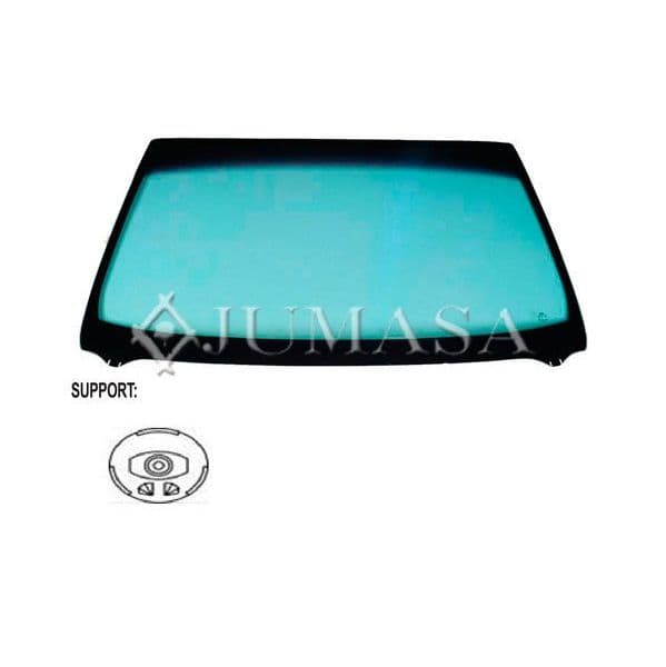 Para-brisas Verde Borrão Cinzento Serigr - V3305527