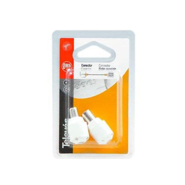 Televes Jogo de Conectores Macho Fêmea 9.5mm - 4316