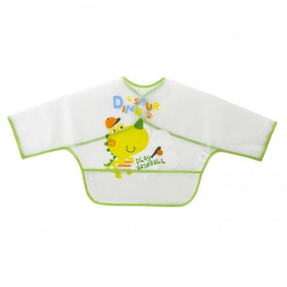 Babete com mangas e bolsa Saro Dino Green