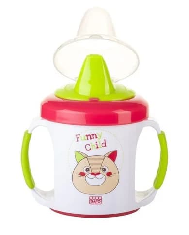 Saro - Copo Anti-gota Funny Child com Asas