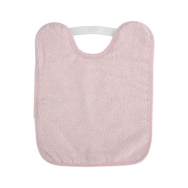 Saro Babete  Plastificado  com Elástico Dusty Pink