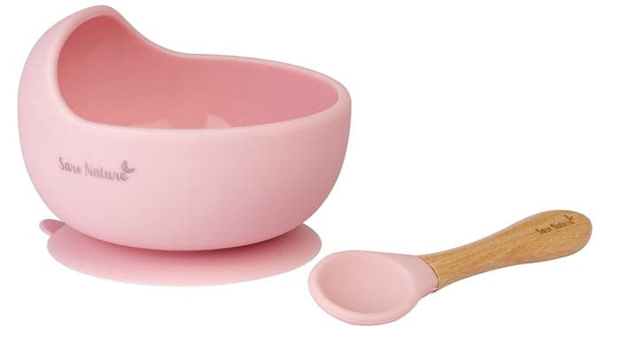 Saro Set de Alimentação Wave Rosa