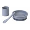 Saro Set Alimentação "party" Azul Mist