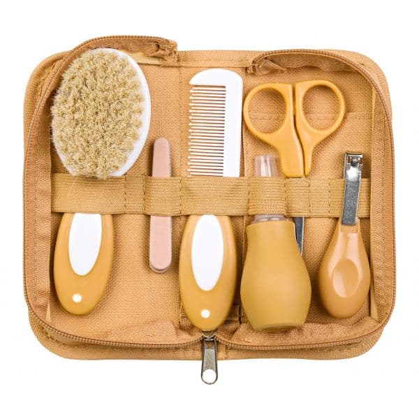 Saro Necessaire Higiene 6 Peças Mostarda