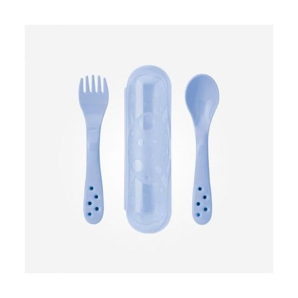 Saro Conjunto de Talheres com Estojo Azul