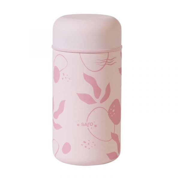 Saro Termo para Sólidos Rosa 500ml
