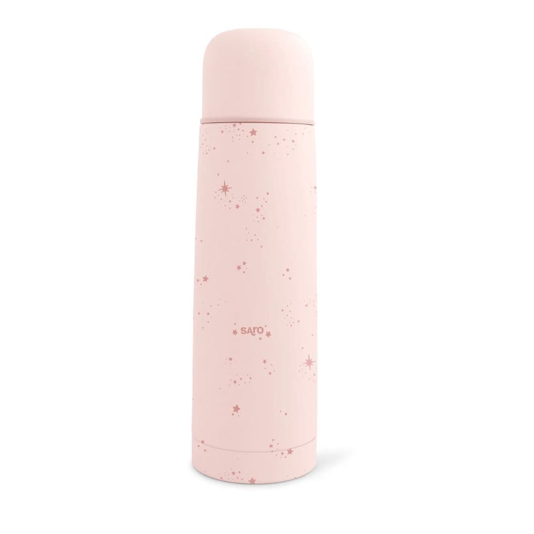 Saro garrafa térmica para sólidos com recipiente rosa