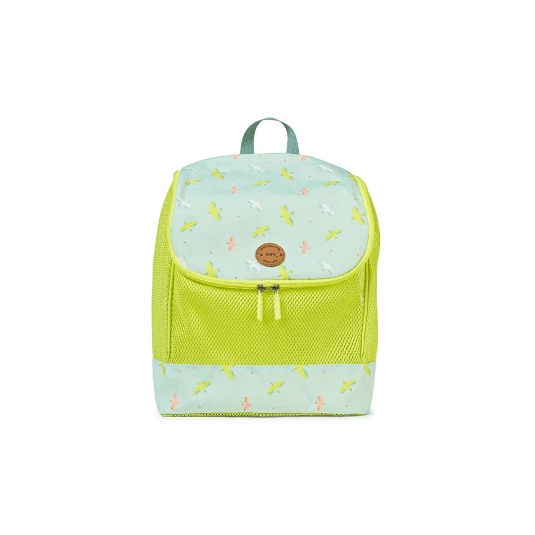 Saro mochila infantil anti-areia tropicool mint