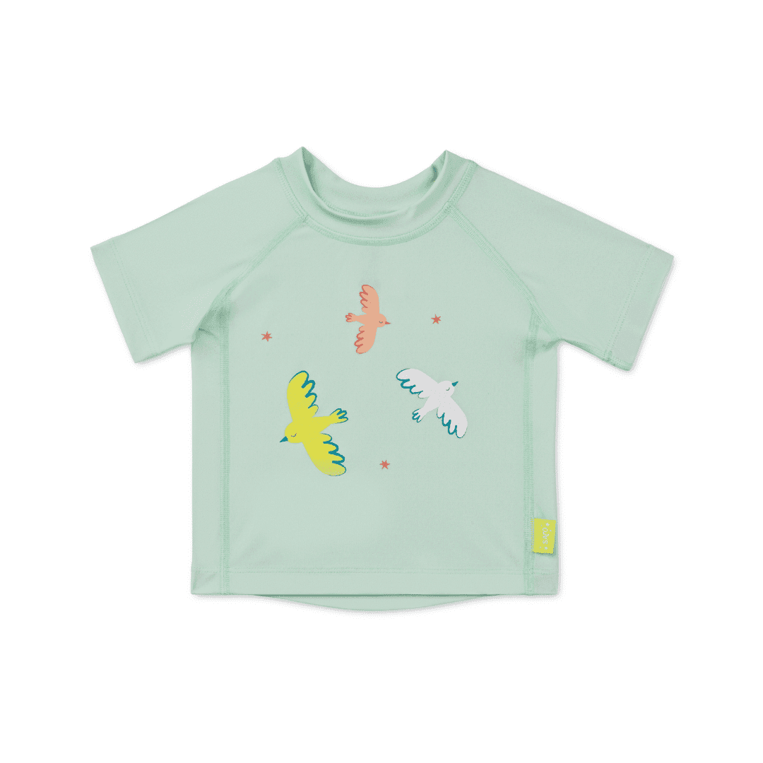 Saro camisola de proteção solar tropicool mint 12-18 meses