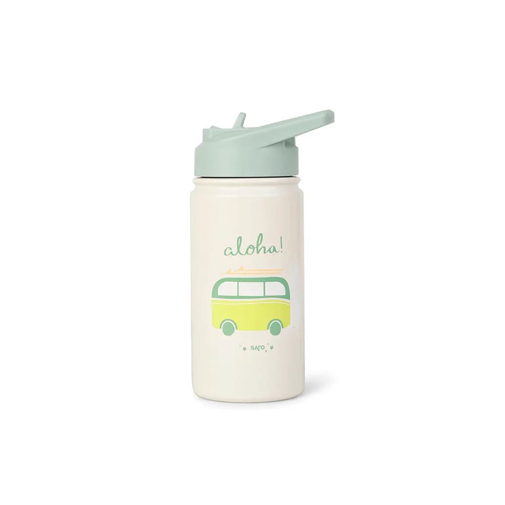 Saro Garrafa Térmica com Palha Creme Aloha 350ml