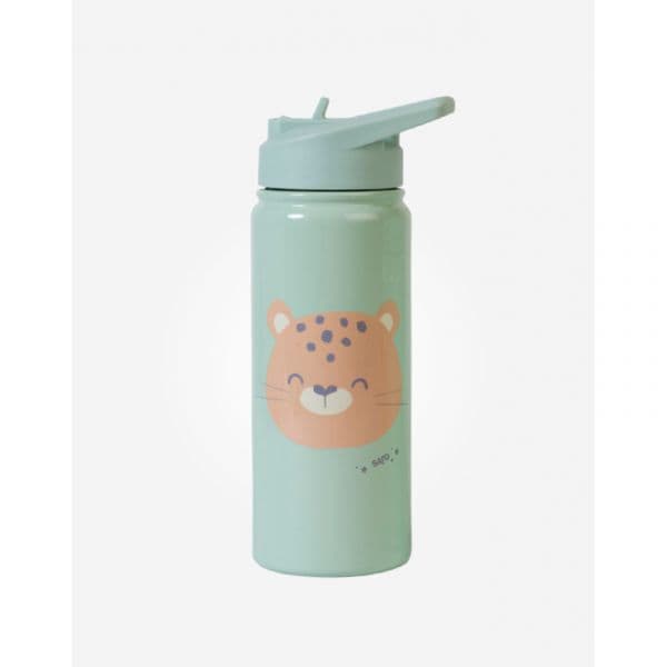 Saro Garrafa Térmica com Palhinha Verde 500ml