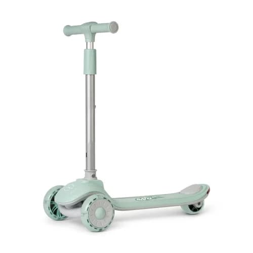 Saro trotinete evolutiva musical 2 em 1 “cool rider” mint + glacier gray