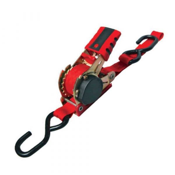 EDM Ratchet Retratil 25mm 2,4m com Gancho Fechado 013