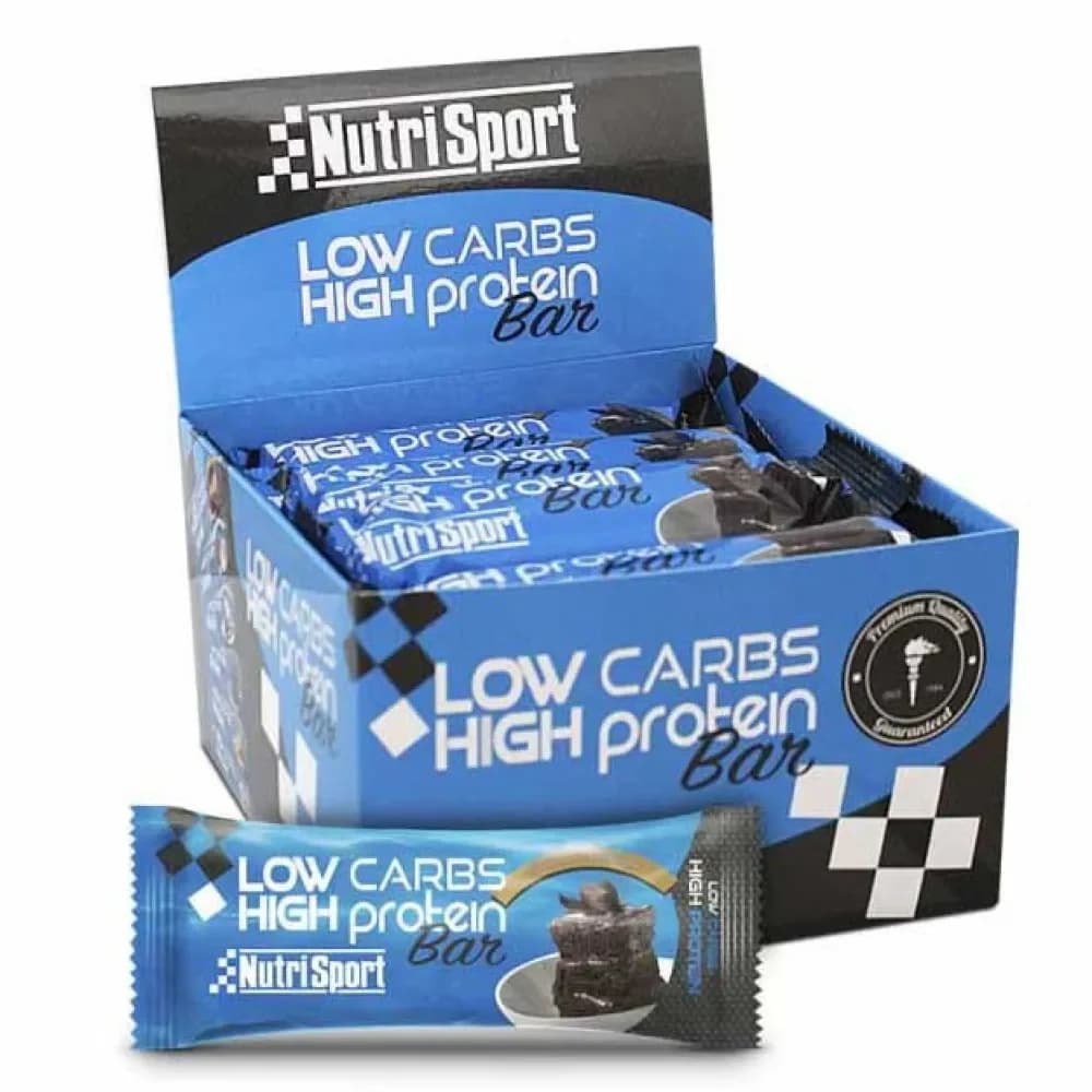 Nutrisport Low Carbs High Protein Bar 16x 60g Brownie