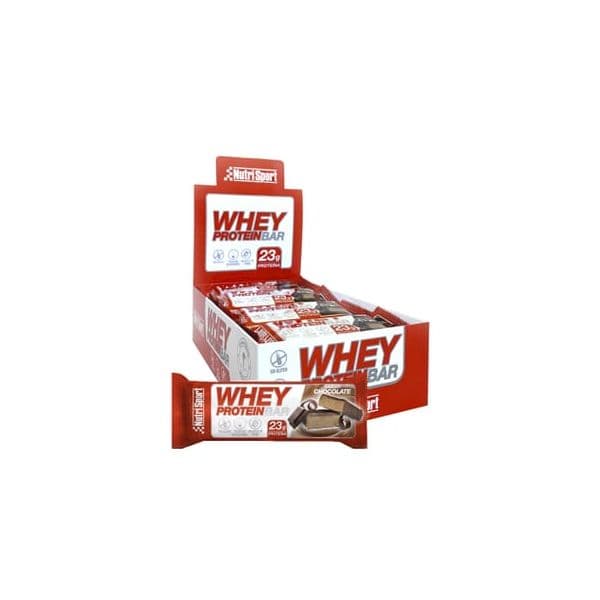 Nutrisport Whey Protein Bar 70g 12 Barras Nata Caramelo