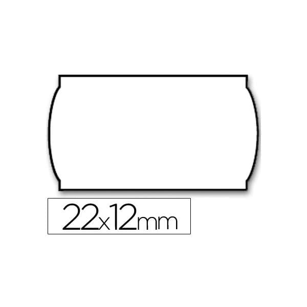 Meto Rolo 1500 Etiquetas Adesivas Onduladas Removíveis 22x12mm Liso - 9156319