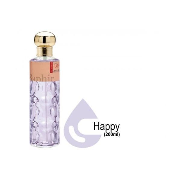 Saphir Happy Woman Eau de Parfum 200ml (Original)