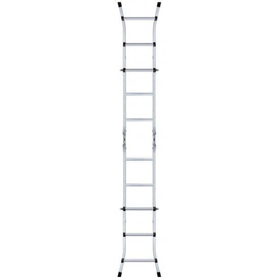 WERKU Escada Telescópica Multiusos 5+5 Aluminio 5.10M - WK700120
