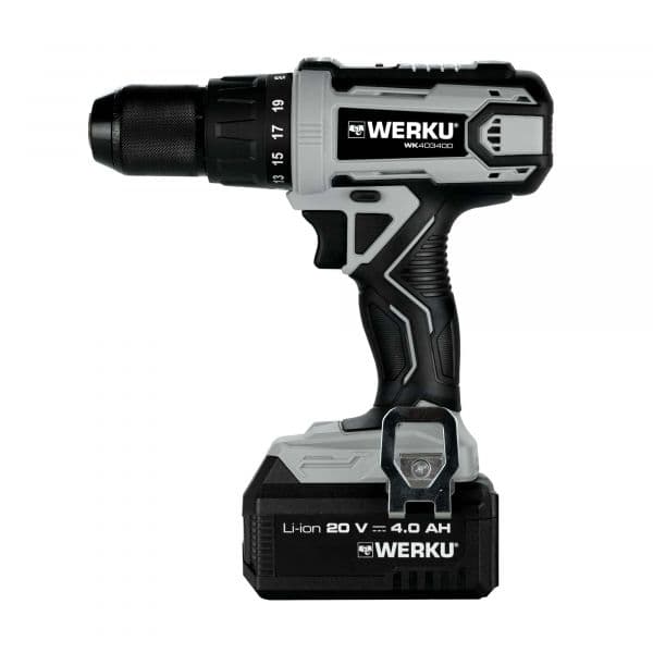 Werku Berbequim Aparafusador-Percurssor Sem Fios 20V 13mm WK403400