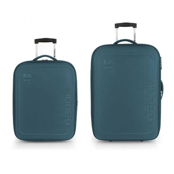Gabol Mala Com Rodinhas Orbit Soft Spinner Expandable 4.59-53/66.6-76.9l 2 Unidades Turquoise One Size