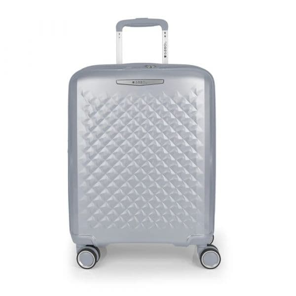 Gabol Mala Com Rodinhas Queens 42.10l Silver One Size