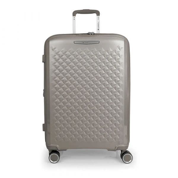 Gabol Mala Com Rodinhas Queens Spinner Tsa Expandable 72.5/80.2l Champagne One Size