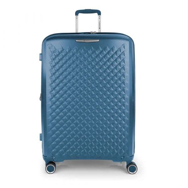 Gabol Mala Com Rodinhas Queens Spinner Tsa Expandable 109.6/120.2l Blue One Size