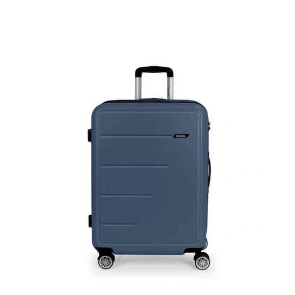 Gabol Mala Com Rodinhas Future Plus Spinner Expandable 70.3/78l Navy Blue One Size