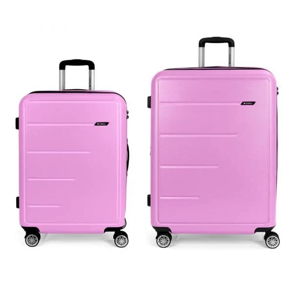Gabol Mala Com Rodinhas Future Plus Spinner Expandable 176l 2 Unidades Pink One Size