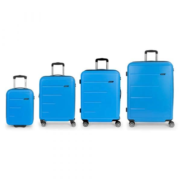 Gabol Mala Com Rodinhas Future Plus Spinner Expandable 240l 4 Unidades Sky Blue One Size