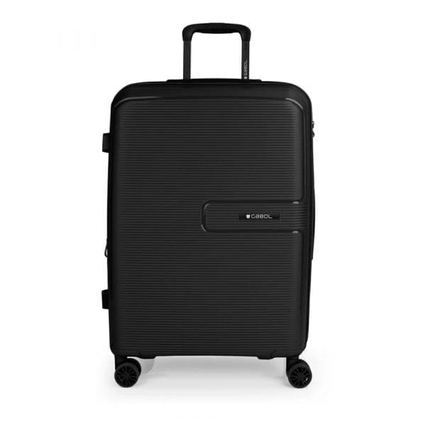 Gabol Mala Com Rodinhas Steady Spinner Expandable 63.3/70.6l Black One Size